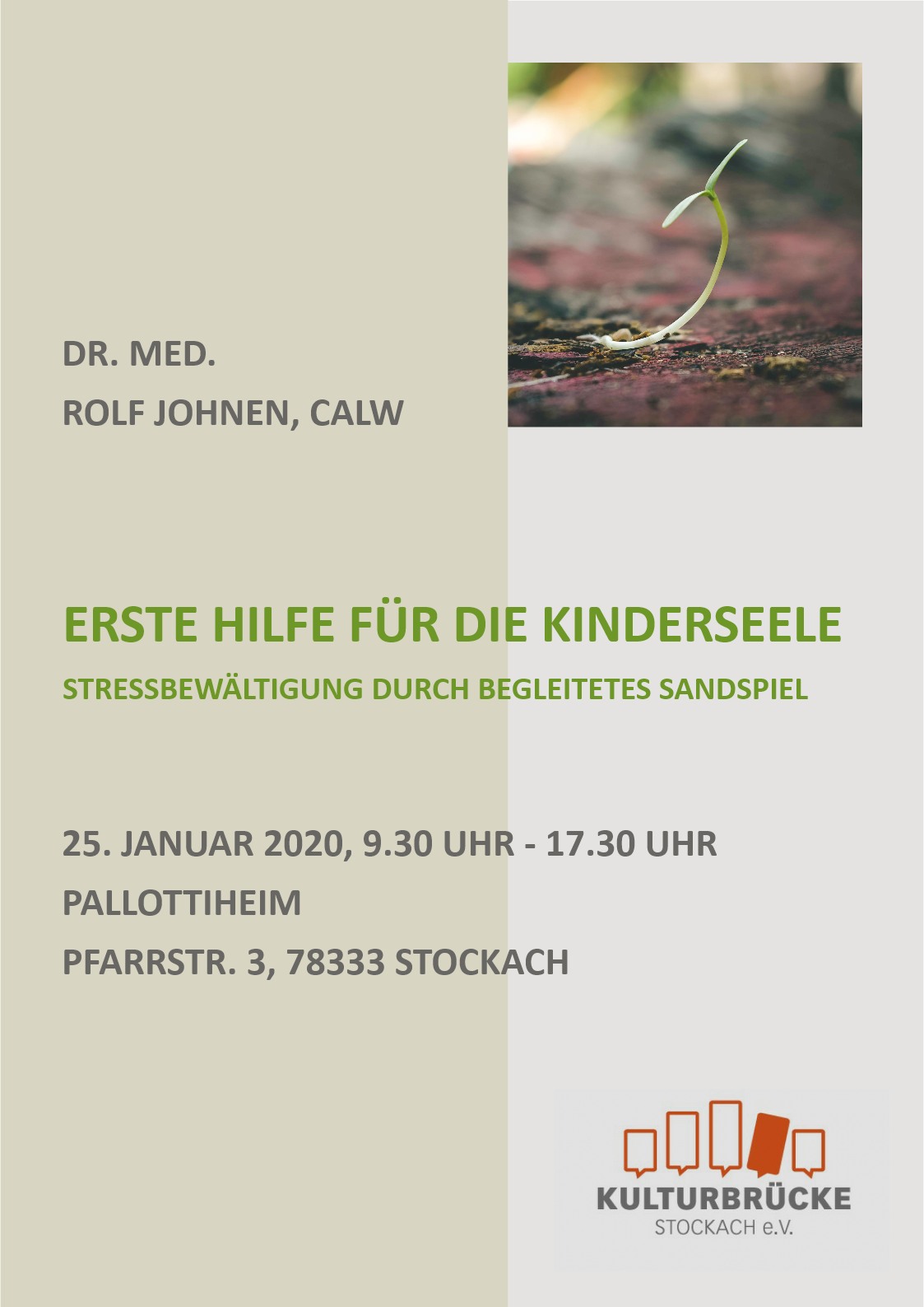 ERSTE HILFE FÜR DIE KINDERSEELE – ANMELDUNG ZUR SCHULUNG JETZT MÖGLICH