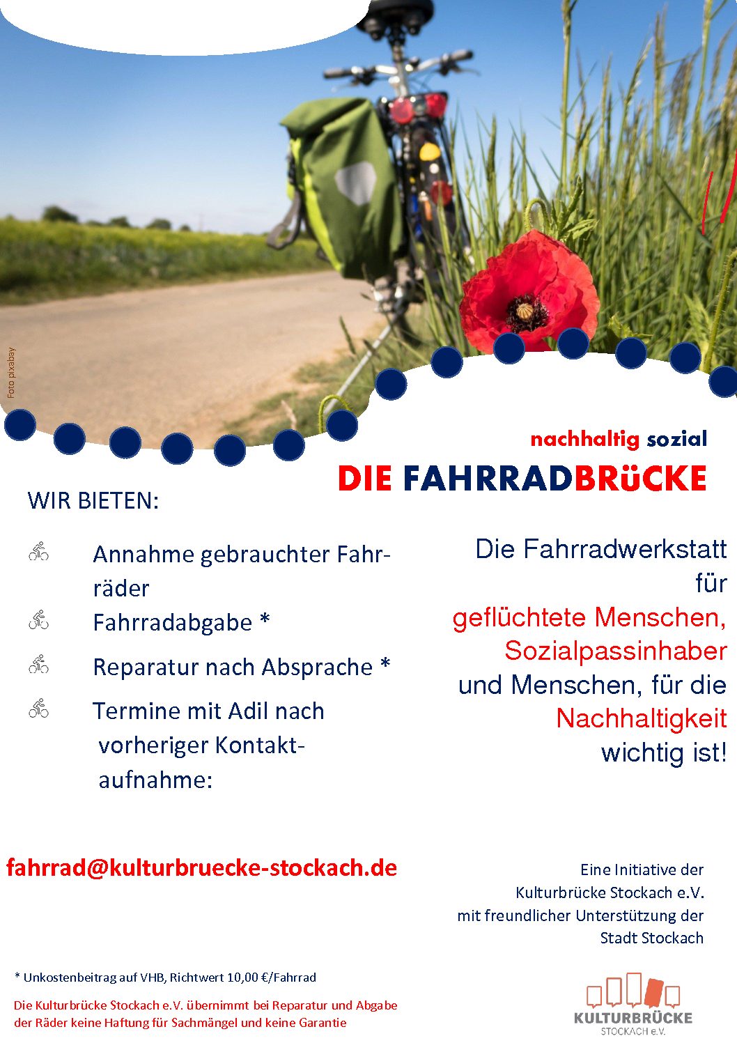 NEU IN STOCKACH: DIE FAHRRADBRÜCKE